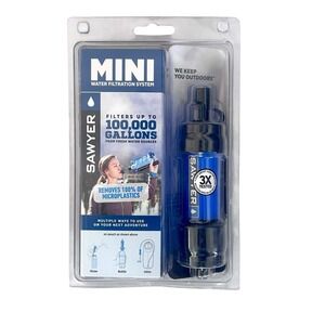 Sawyer MINI Water Filtration System Filters Up To 100,000 Gallons SP128 NEW